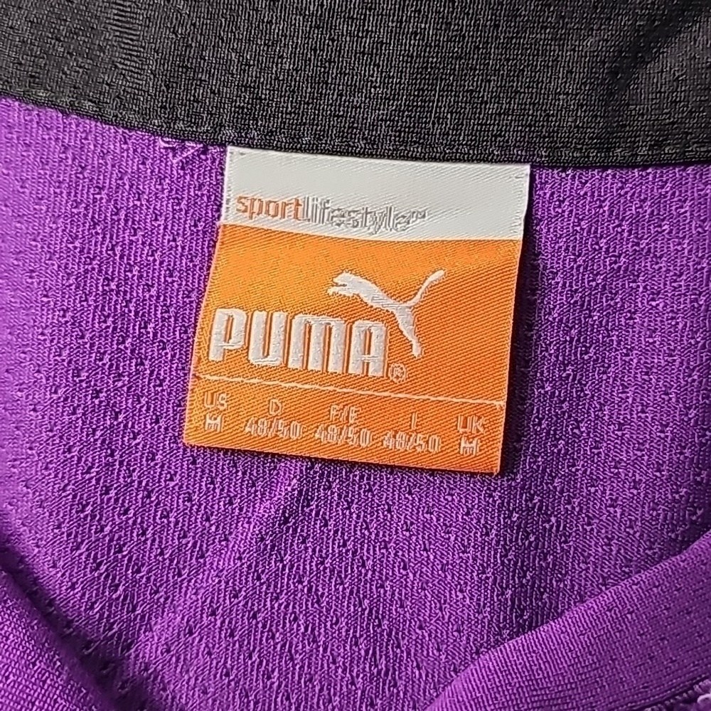 Puma medium purple short sleeve polo - Picture 5 of 5